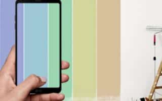 Aplicación para cambiar el color de la pared